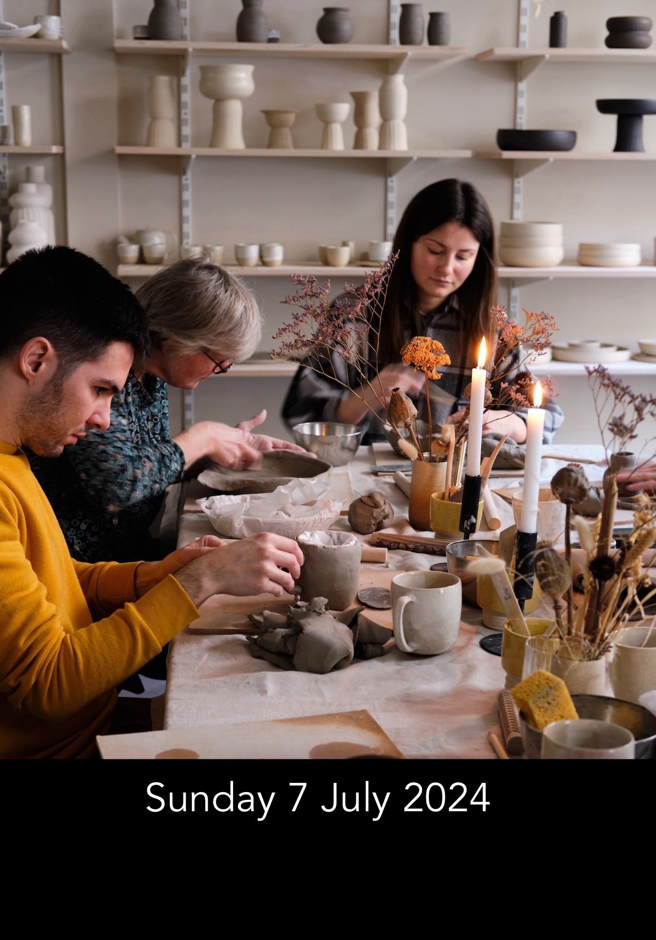 Sunday Ceramics workshop 7 July 2024