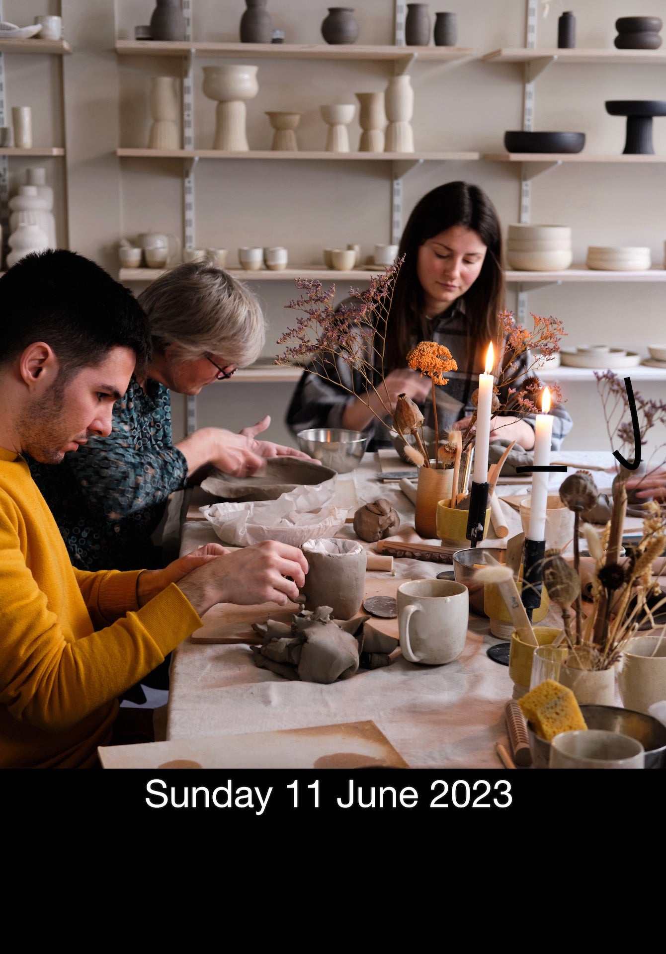 Sunday Ceramics workshop, 11-6-2023